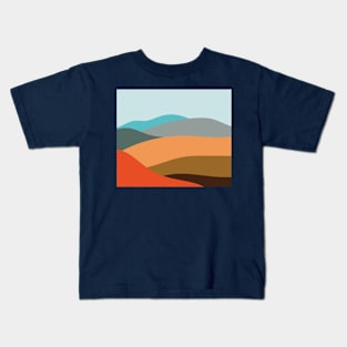 Rainbow Mountains Kids T-Shirt